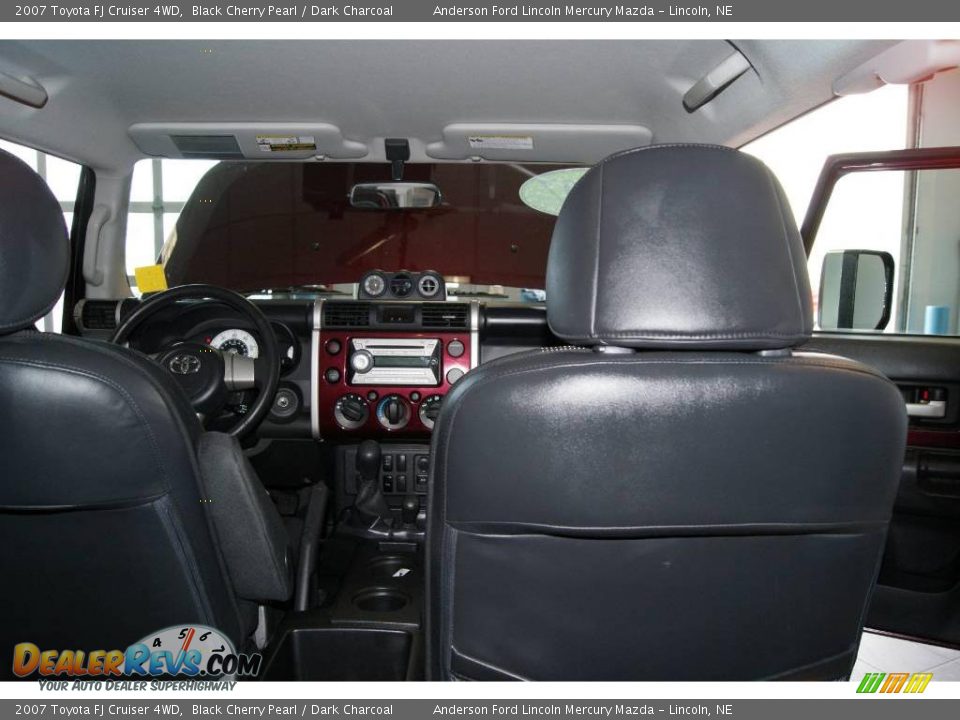 2007 Toyota FJ Cruiser 4WD Black Cherry Pearl / Dark Charcoal Photo #22