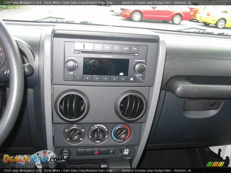 2009 Jeep Wrangler X 4x4 Stone White / Dark Slate Gray/Medium Slate Gray Photo #5