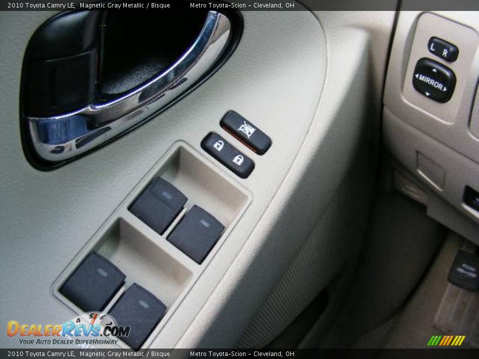 2010 Toyota Camry LE Magnetic Gray Metallic / Bisque Photo #21