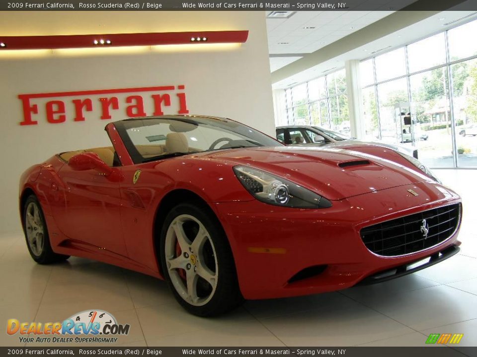 2009 Ferrari California Rosso Scuderia (Red) / Beige Photo #1
