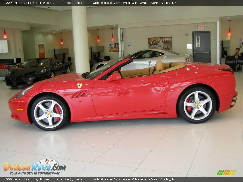 2009 Ferrari California Rosso Scuderia (Red) / Beige Photo #5