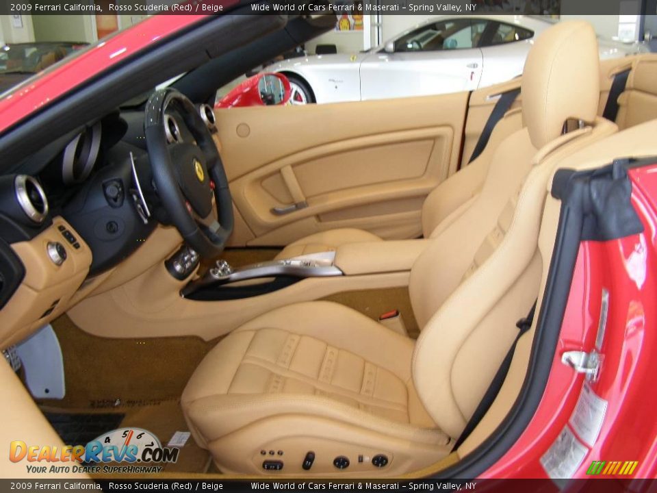 Beige Interior - 2009 Ferrari California  Photo #8