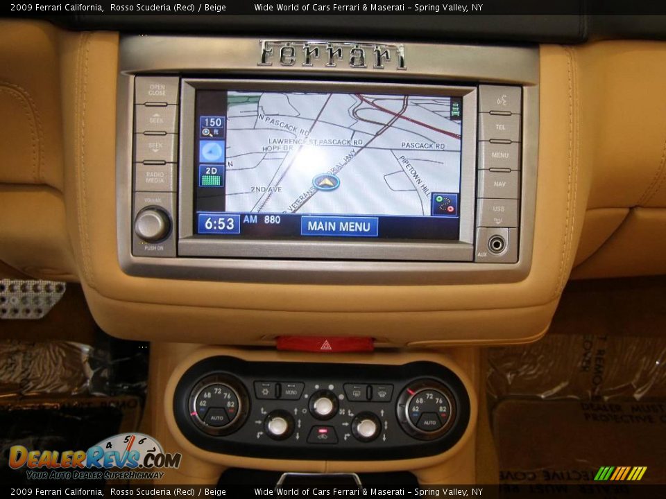 Navigation of 2009 Ferrari California  Photo #11