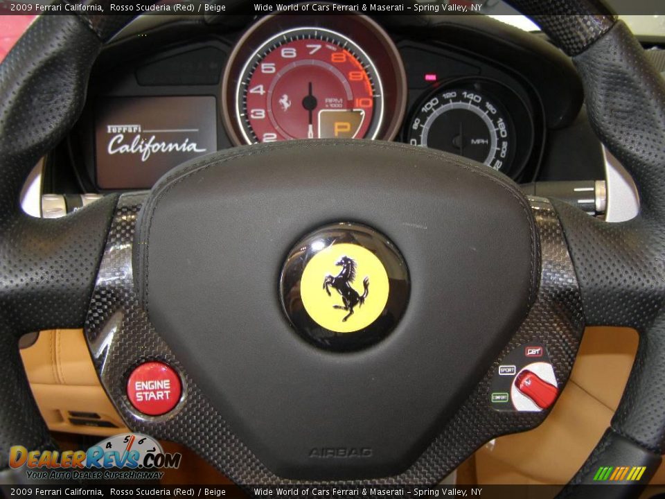2009 Ferrari California  Steering Wheel Photo #14