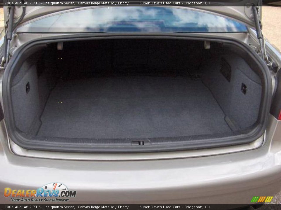 2004 Audi A6 2.7T S-Line quattro Sedan Canvas Beige Metallic / Ebony Photo #10