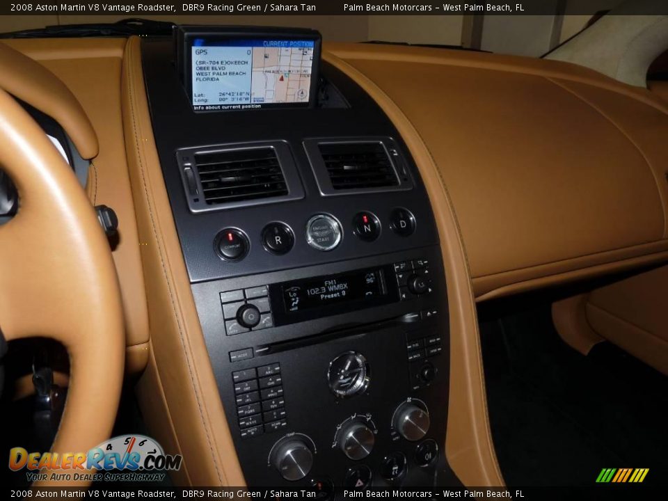 2008 Aston Martin V8 Vantage Roadster DBR9 Racing Green / Sahara Tan Photo #28