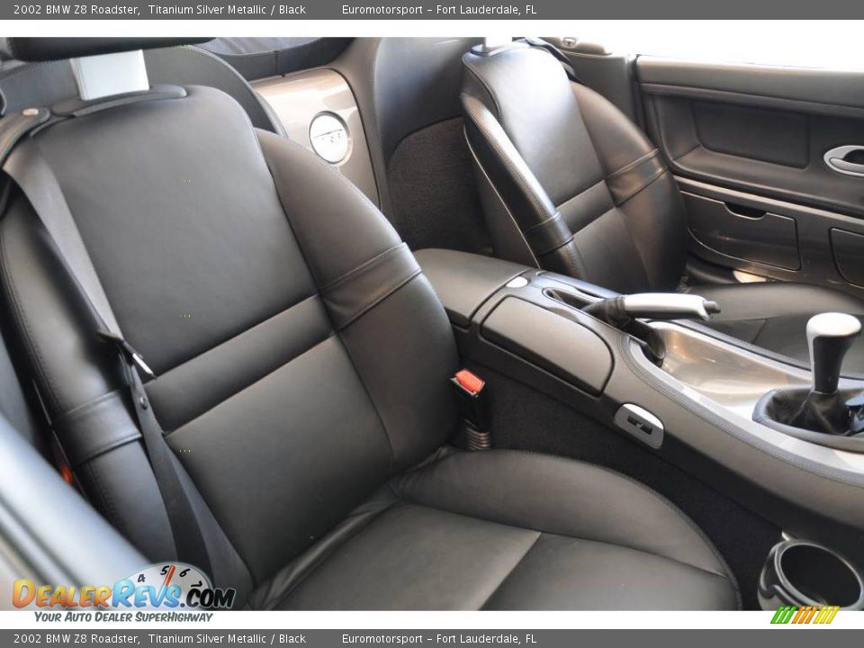 2002 BMW Z8 Roadster Titanium Silver Metallic / Black Photo #15