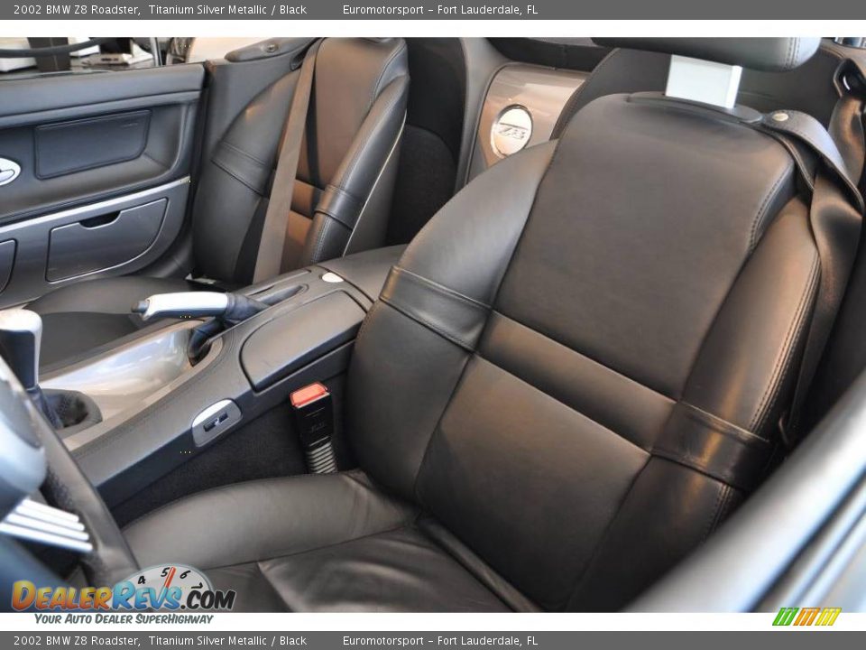 2002 BMW Z8 Roadster Titanium Silver Metallic / Black Photo #18