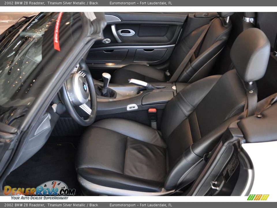 2002 BMW Z8 Roadster Titanium Silver Metallic / Black Photo #26