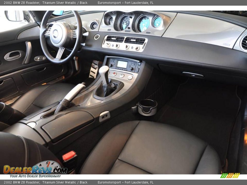 2002 BMW Z8 Roadster Titanium Silver Metallic / Black Photo #30