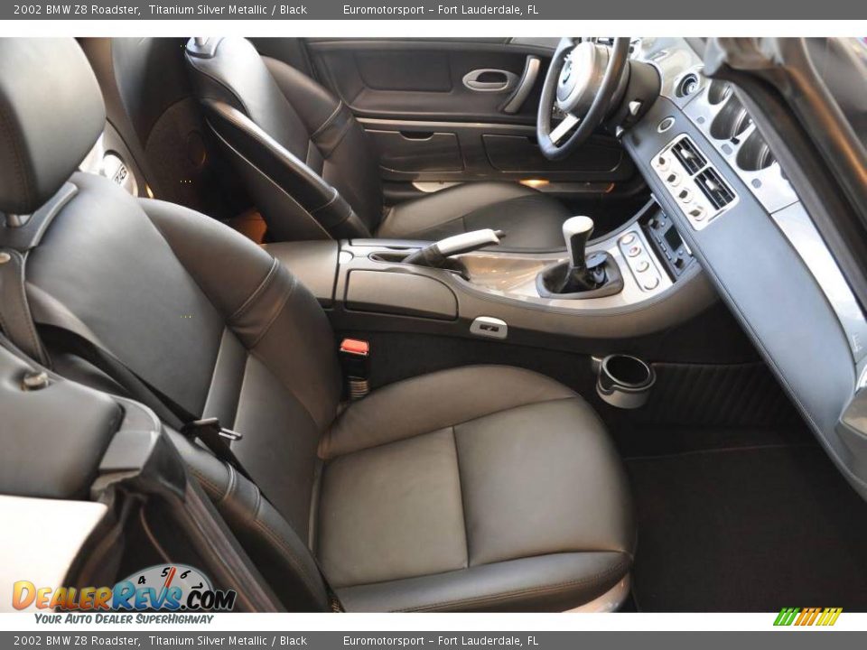 2002 BMW Z8 Roadster Titanium Silver Metallic / Black Photo #38