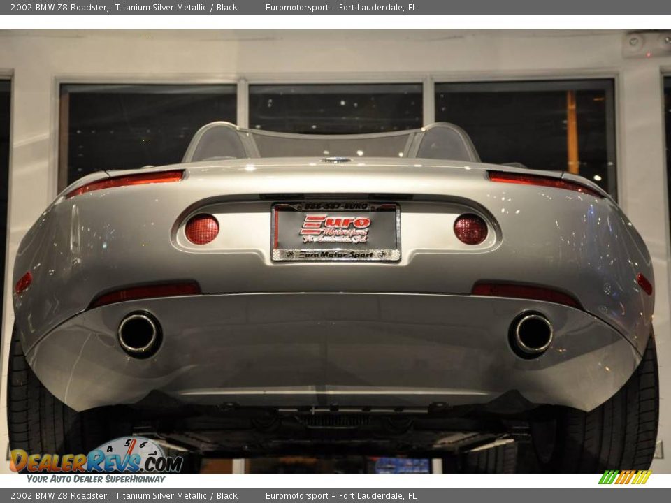 2002 BMW Z8 Roadster Titanium Silver Metallic / Black Photo #41