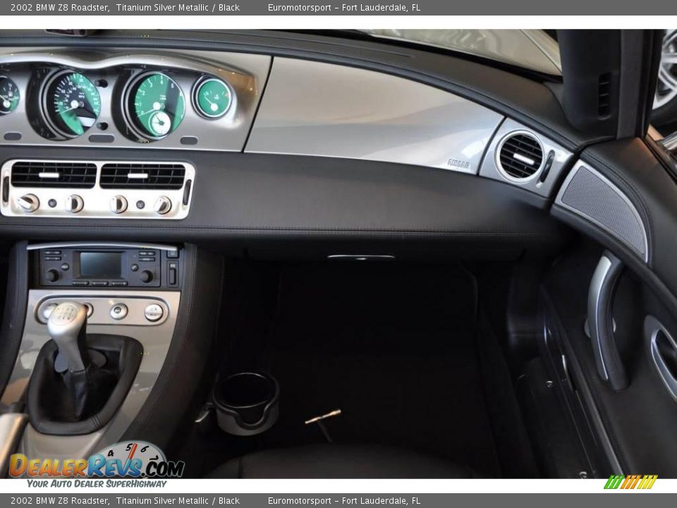 2002 BMW Z8 Roadster Titanium Silver Metallic / Black Photo #44
