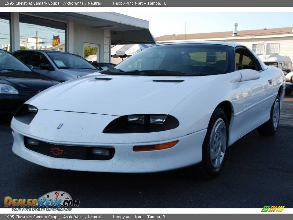 1995 Chevrolet Camaro Coupe Arctic White / Neutral Photo #1