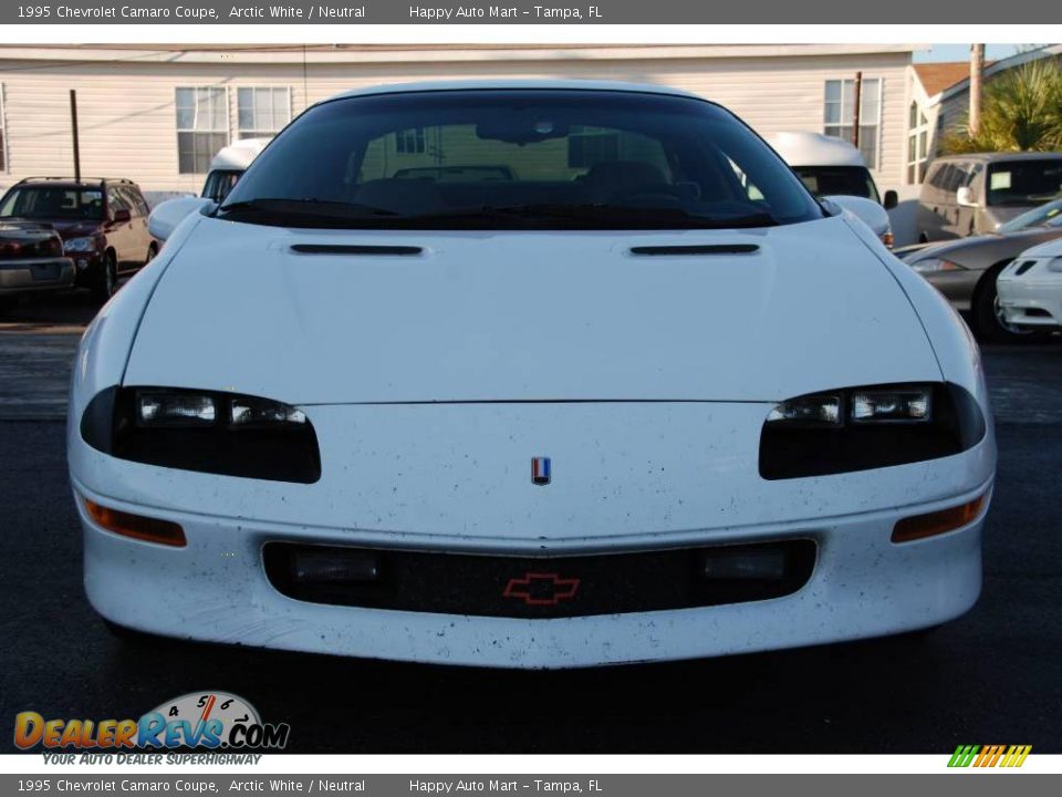 1995 Chevrolet Camaro Coupe Arctic White / Neutral Photo #6