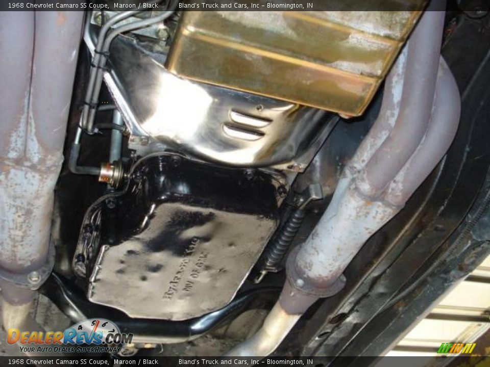 1968 Chevrolet Camaro SS Coupe Maroon / Black Photo #19