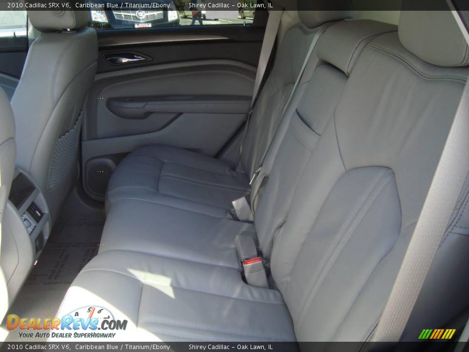 2010 Cadillac SRX V6 Caribbean Blue / Titanium/Ebony Photo #10