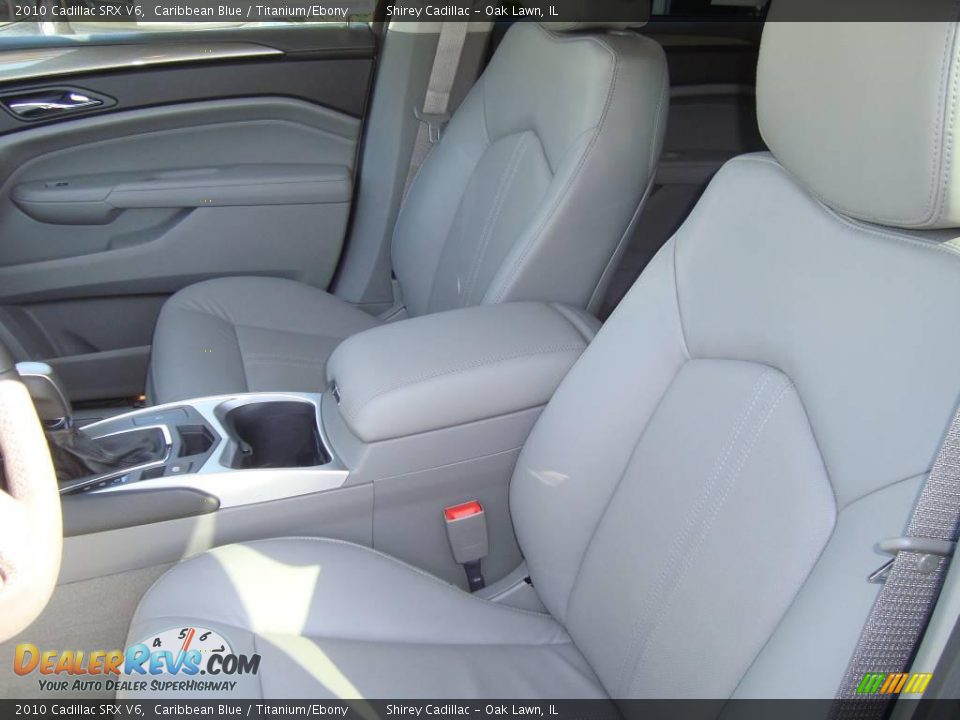 2010 Cadillac SRX V6 Caribbean Blue / Titanium/Ebony Photo #12