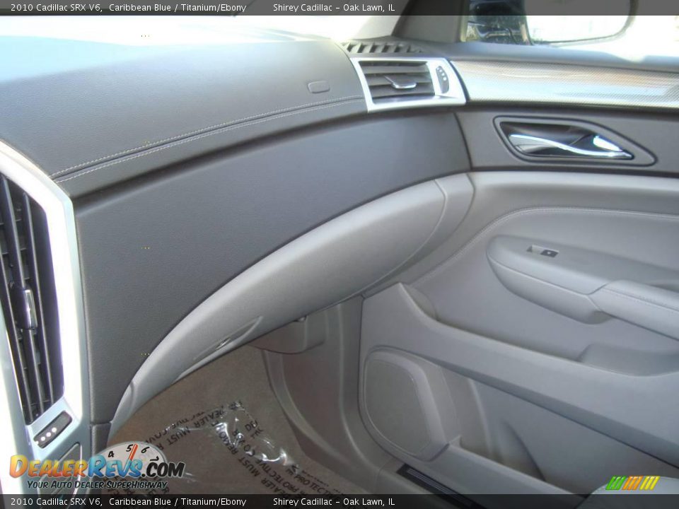 2010 Cadillac SRX V6 Caribbean Blue / Titanium/Ebony Photo #18