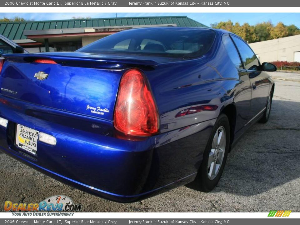 2006 Chevrolet Monte Carlo LT Superior Blue Metallic / Gray Photo #6