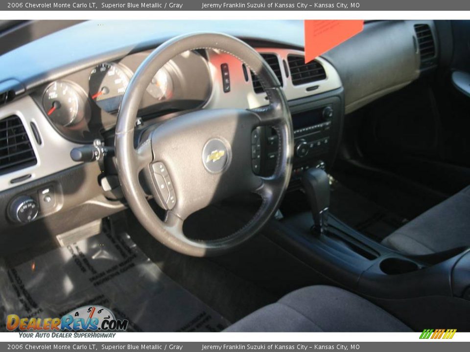 2006 Chevrolet Monte Carlo LT Superior Blue Metallic / Gray Photo #7
