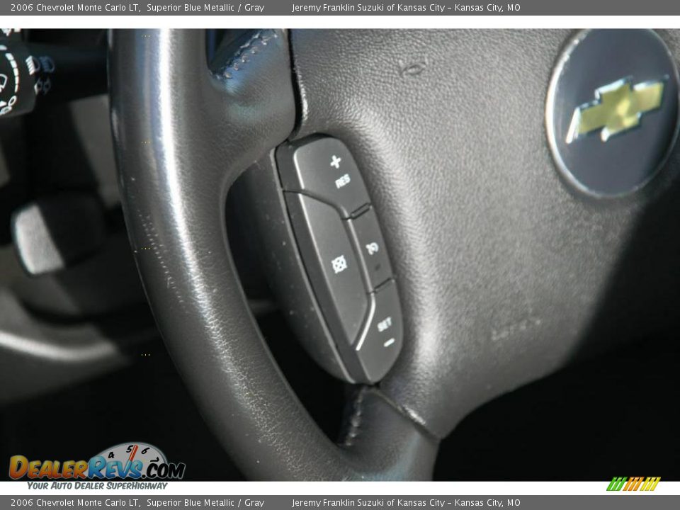 2006 Chevrolet Monte Carlo LT Superior Blue Metallic / Gray Photo #8