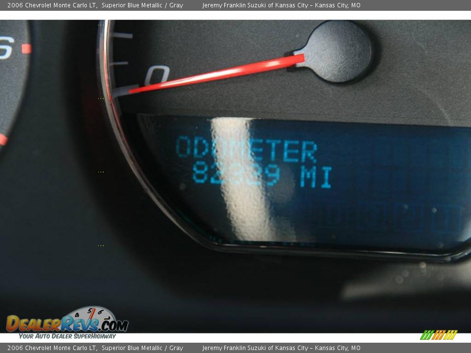 2006 Chevrolet Monte Carlo LT Superior Blue Metallic / Gray Photo #12