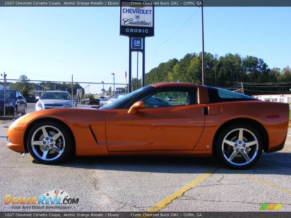 2007 Chevrolet Corvette Coupe Atomic Orange Metallic / Ebony Photo #1
