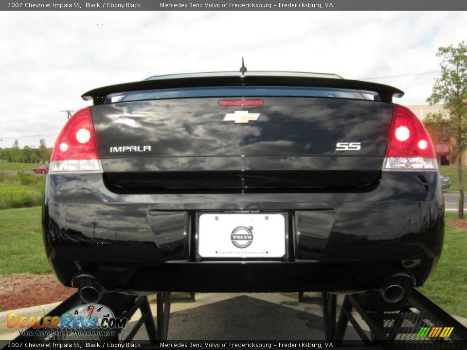 2007 Chevrolet Impala SS Black / Ebony Black Photo #4