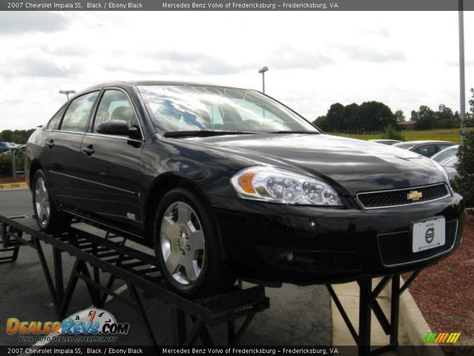 2007 Chevrolet Impala SS Black / Ebony Black Photo #6