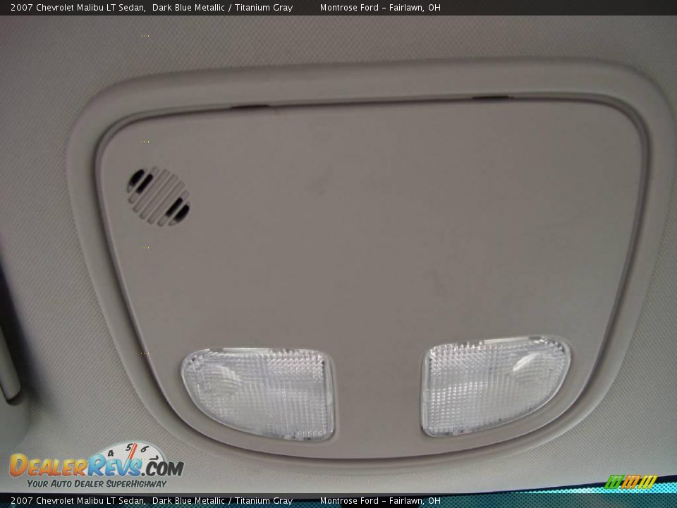 2007 Chevrolet Malibu LT Sedan Dark Blue Metallic / Titanium Gray Photo #18