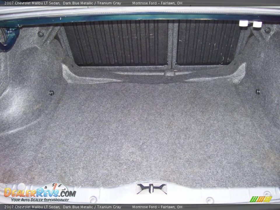 2007 Chevrolet Malibu LT Sedan Dark Blue Metallic / Titanium Gray Photo #22