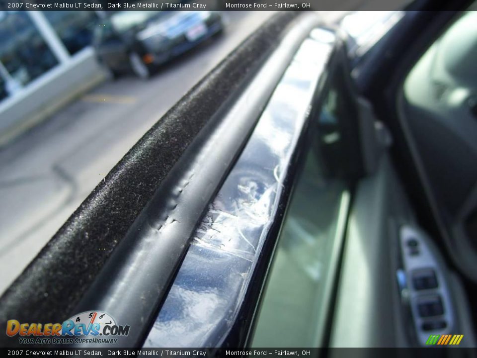 2007 Chevrolet Malibu LT Sedan Dark Blue Metallic / Titanium Gray Photo #25