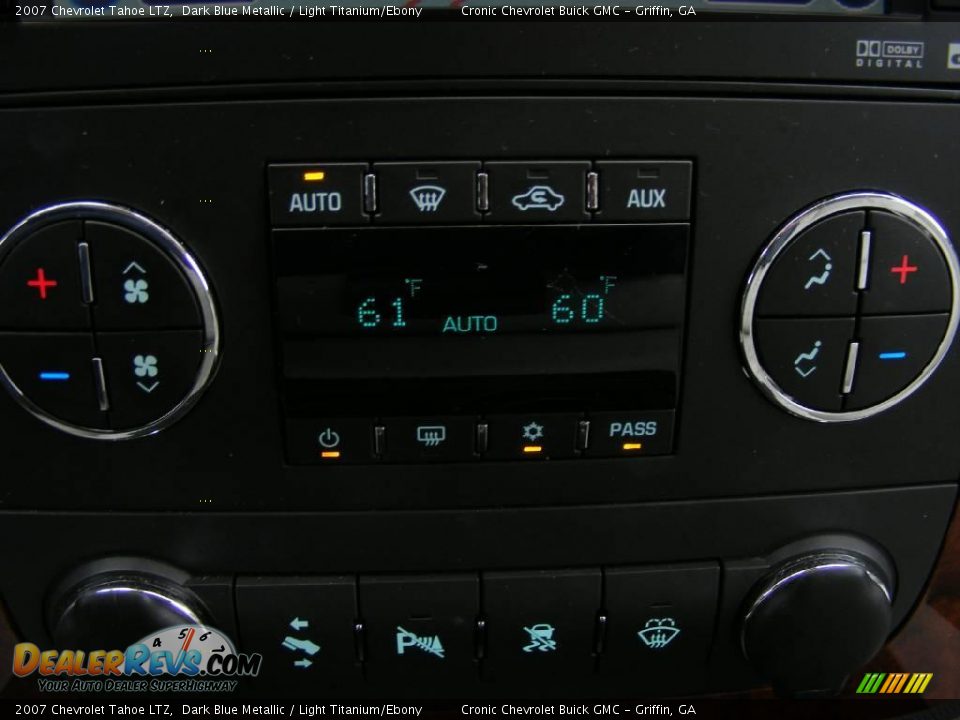 2007 Chevrolet Tahoe LTZ Dark Blue Metallic / Light Titanium/Ebony Photo #30