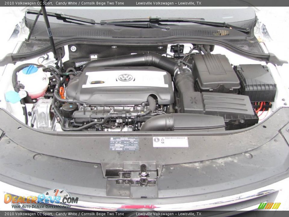 2010 Volkswagen CC Sport Candy White / Cornsilk Beige Two Tone Photo #17