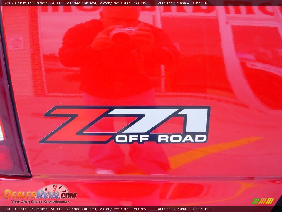 2002 Chevrolet Silverado 1500 LT Extended Cab 4x4 Victory Red / Medium Gray Photo #24