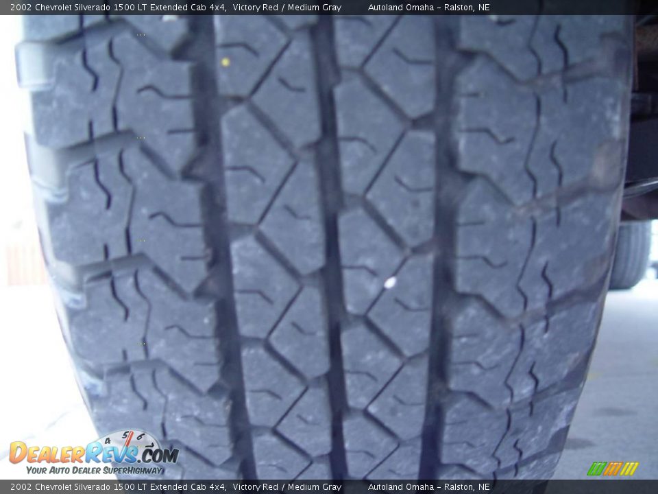 2002 Chevrolet Silverado 1500 LT Extended Cab 4x4 Victory Red / Medium Gray Photo #28
