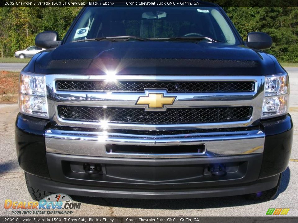 2009 Chevrolet Silverado 1500 LT Crew Cab Black / Ebony Photo #3