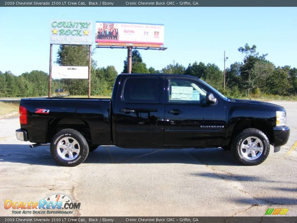 2009 Chevrolet Silverado 1500 LT Crew Cab Black / Ebony Photo #5