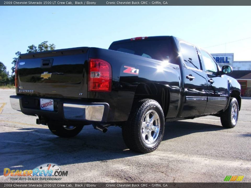2009 Chevrolet Silverado 1500 LT Crew Cab Black / Ebony Photo #6