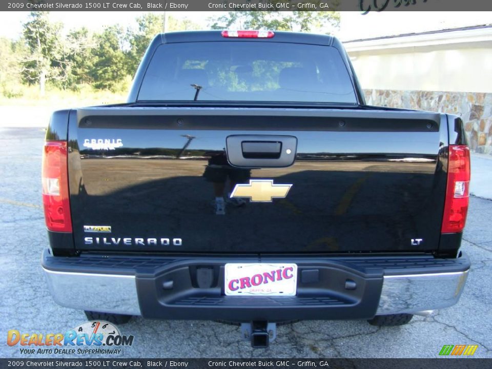 2009 Chevrolet Silverado 1500 LT Crew Cab Black / Ebony Photo #7