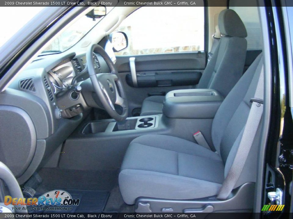2009 Chevrolet Silverado 1500 LT Crew Cab Black / Ebony Photo #12