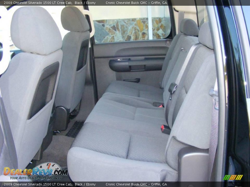 2009 Chevrolet Silverado 1500 LT Crew Cab Black / Ebony Photo #13