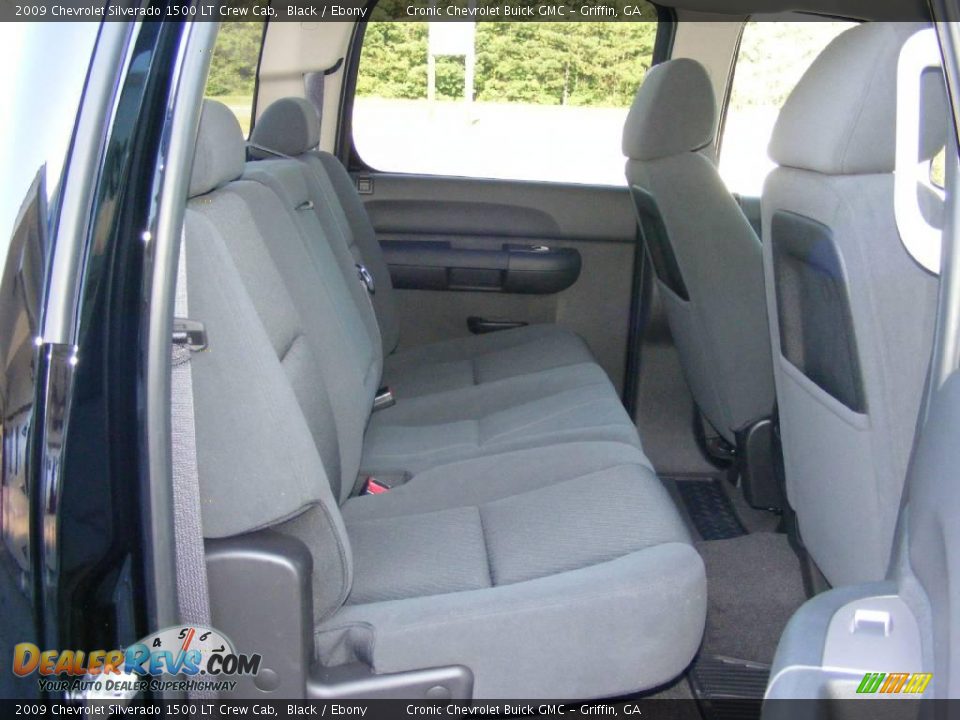 2009 Chevrolet Silverado 1500 LT Crew Cab Black / Ebony Photo #15