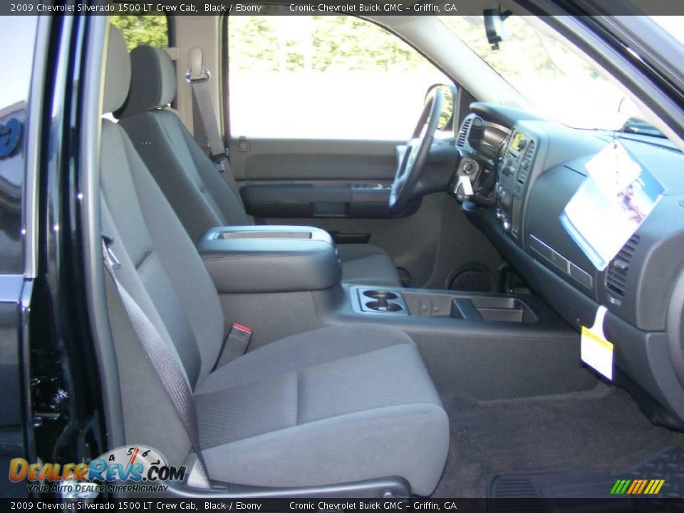 2009 Chevrolet Silverado 1500 LT Crew Cab Black / Ebony Photo #16