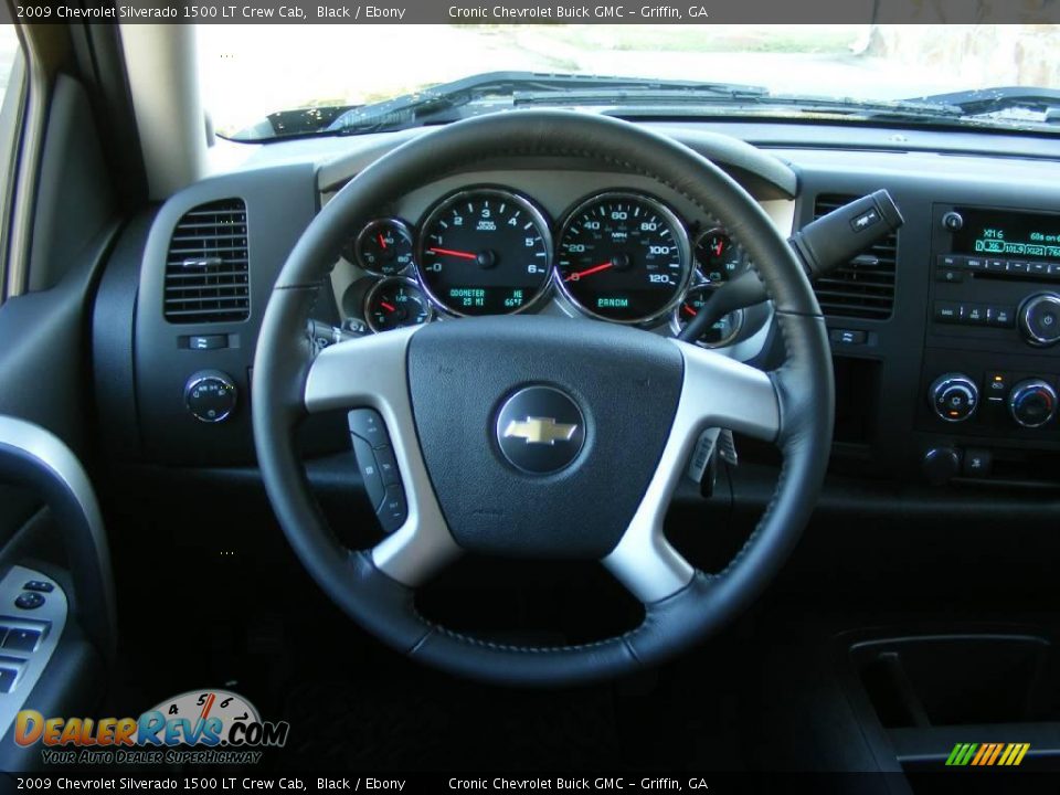 2009 Chevrolet Silverado 1500 LT Crew Cab Black / Ebony Photo #18