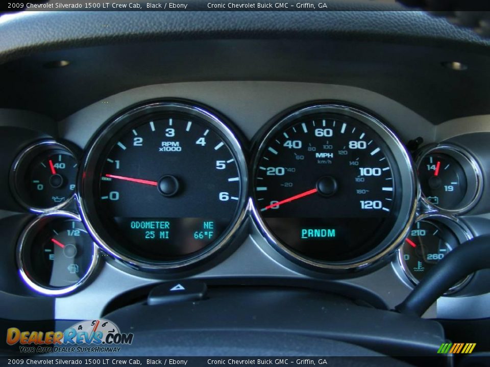 2009 Chevrolet Silverado 1500 LT Crew Cab Black / Ebony Photo #19