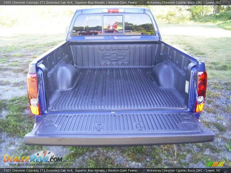 2005 Chevrolet Colorado Z71 Extended Cab 4x4 Superior Blue Metallic / Medium Dark Pewter Photo #4
