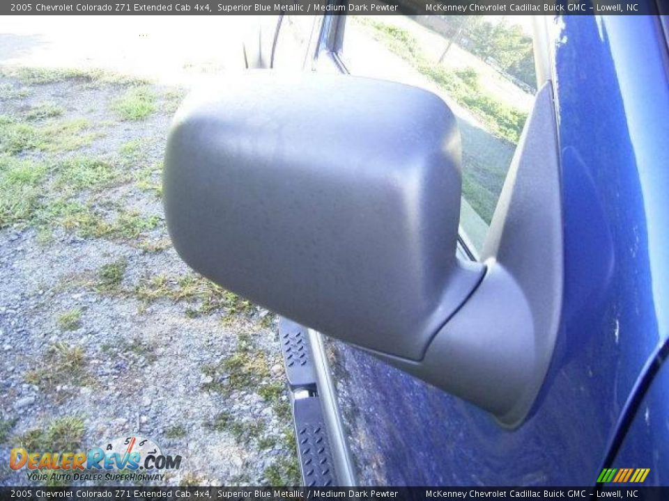 2005 Chevrolet Colorado Z71 Extended Cab 4x4 Superior Blue Metallic / Medium Dark Pewter Photo #20