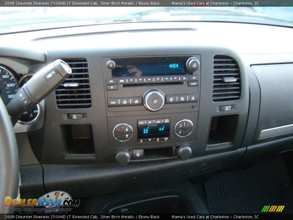 2008 Chevrolet Silverado 2500HD LT Extended Cab Silver Birch Metallic / Ebony Black Photo #15